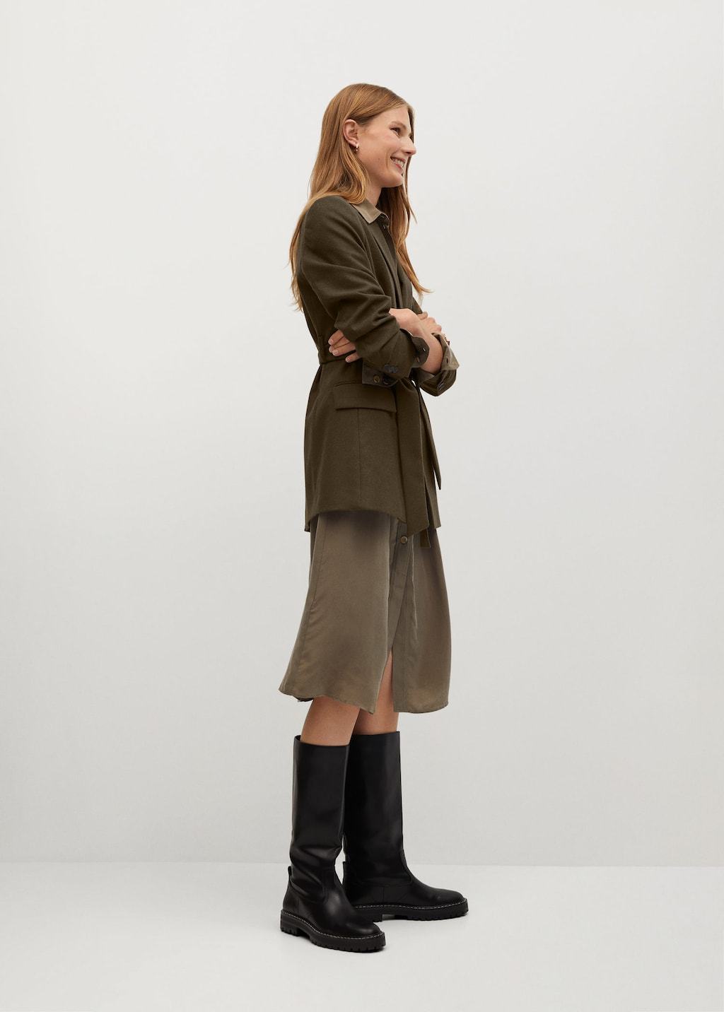 Structured bow blazer - Laurel Morgan