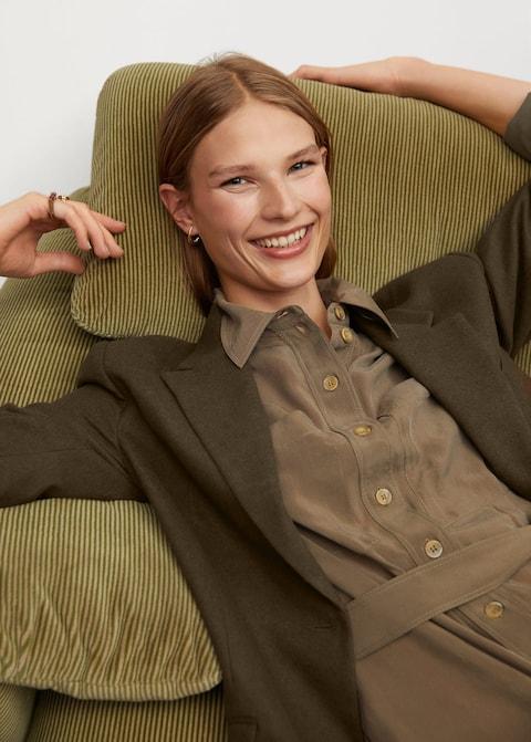 Structured bow blazer - Laurel Morgan