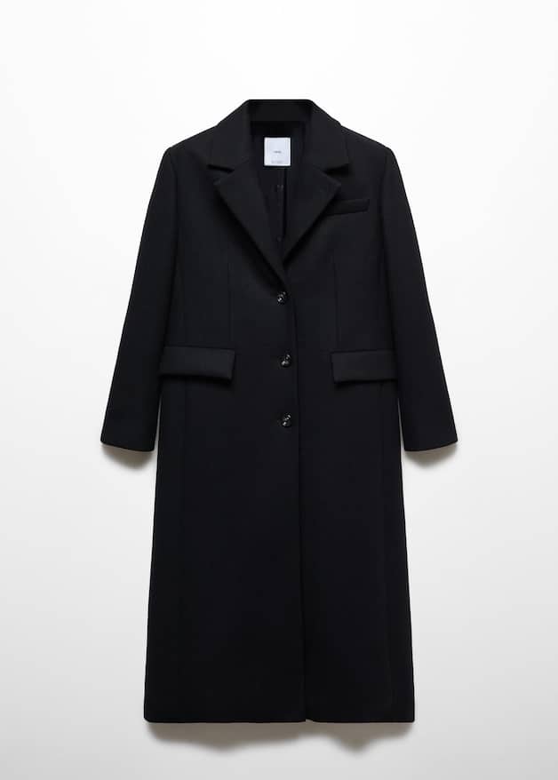 Structured wool coat - Laurel Morgan