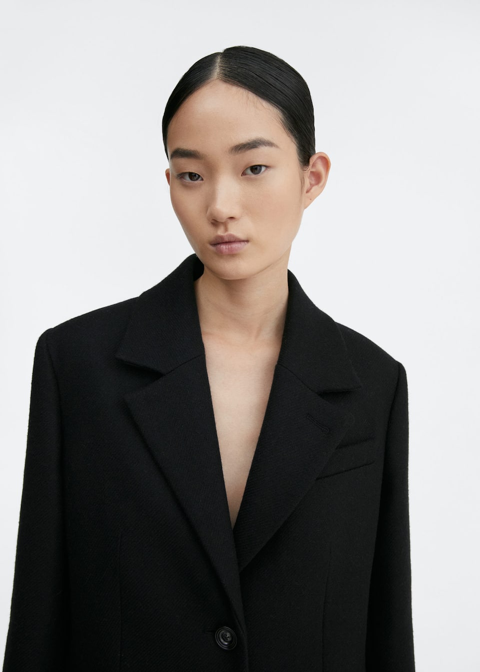 Structured wool coat - Laurel Morgan
